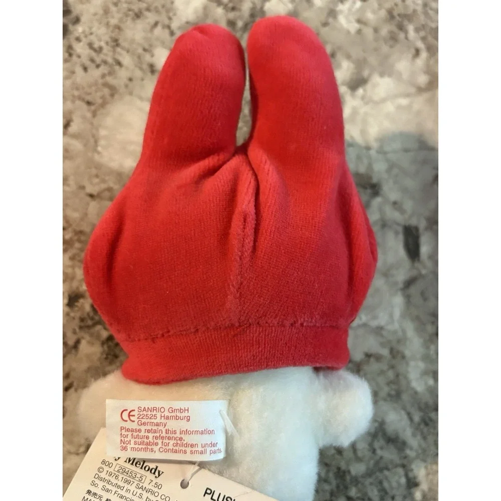 Vintage 1997‎ Rare Sanrio My Melody Cute Plushie White Rabbit 7